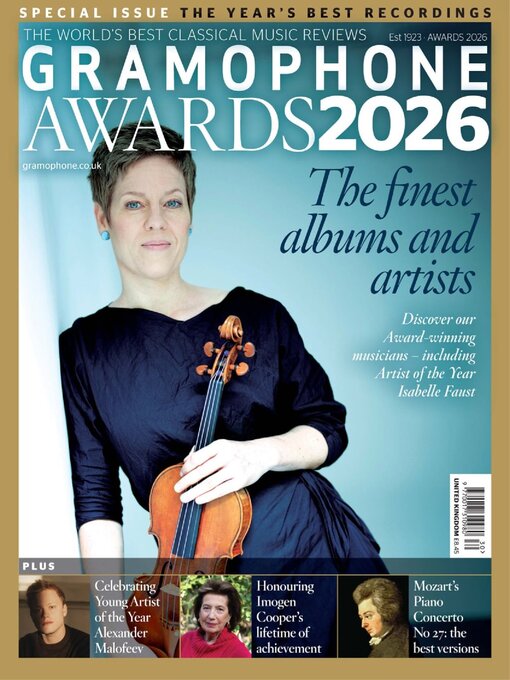 Cover image for Gramophone Magazine